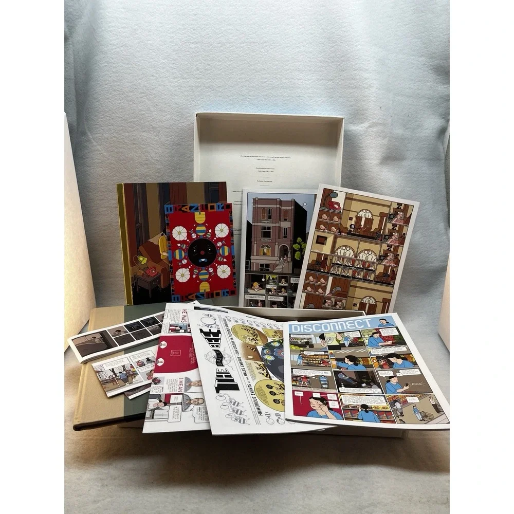 Building Stories By Chris Ware‎ 3rd Edition Graphic Novel Set of 14 Box 2012